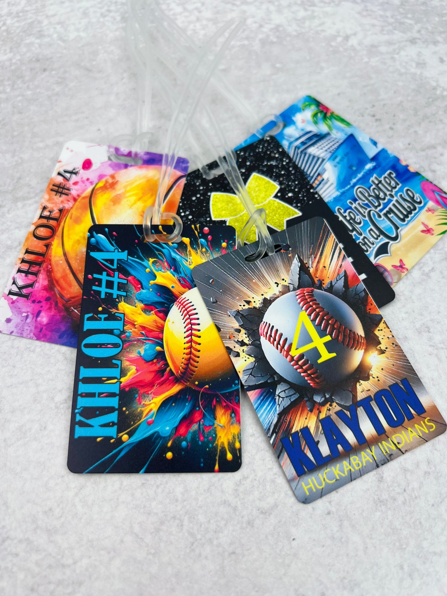 Bag Tags & Keychains